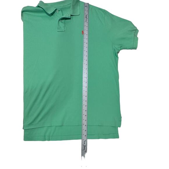 Key Lime Green Y2K Polo Ralph Lauren Kanye Size XL XXL 90s Big Tall 100% cotton - Picture 3 of 14